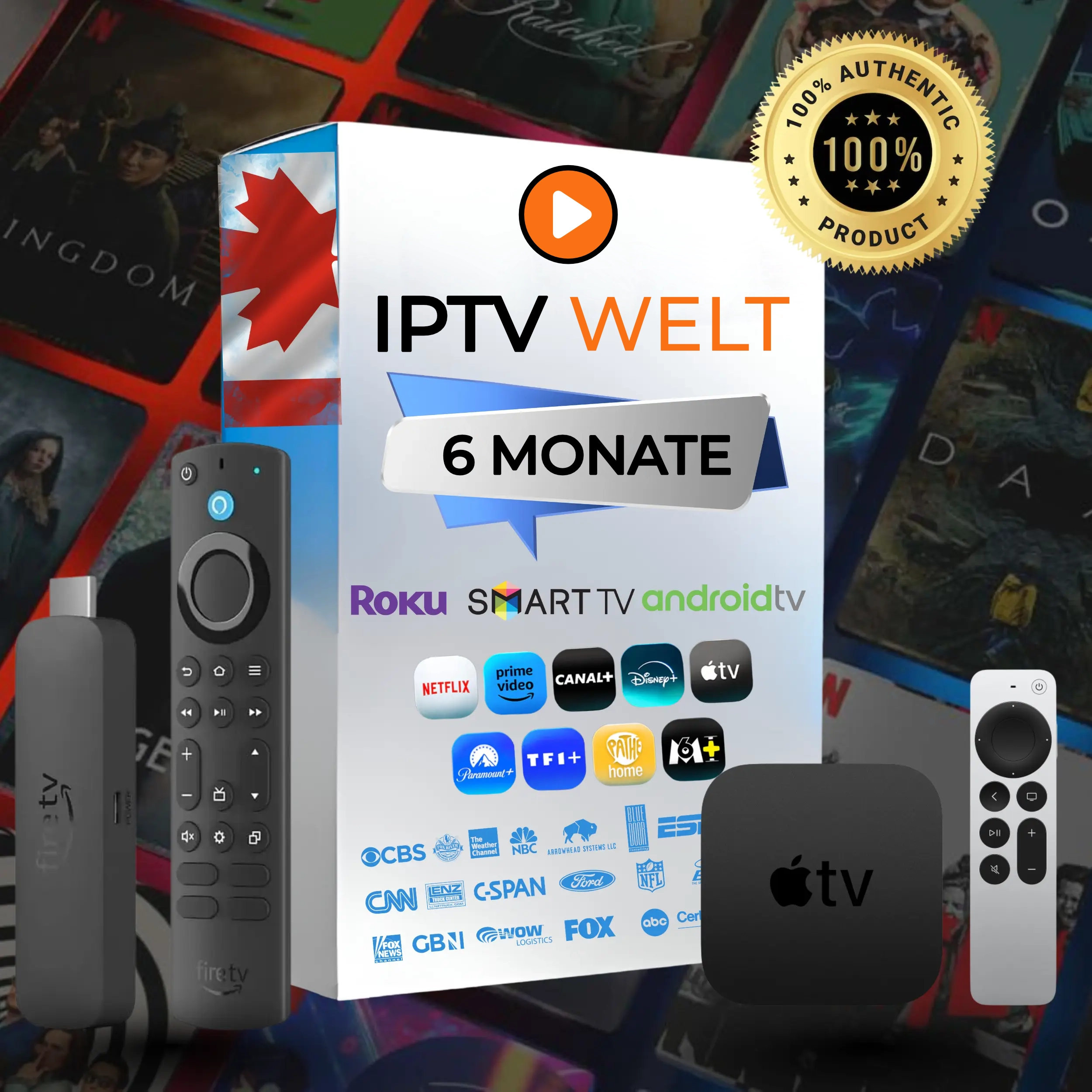 6 Monate IPTV Abonnement